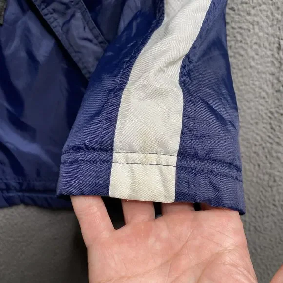 Vintage Y2K NIKE Fleece Lined Full Zip Jacket Mens Medium Shacket Cyber - Picture 6 of 16